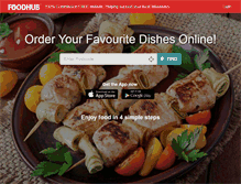 Tablet Screenshot of foodhub.com